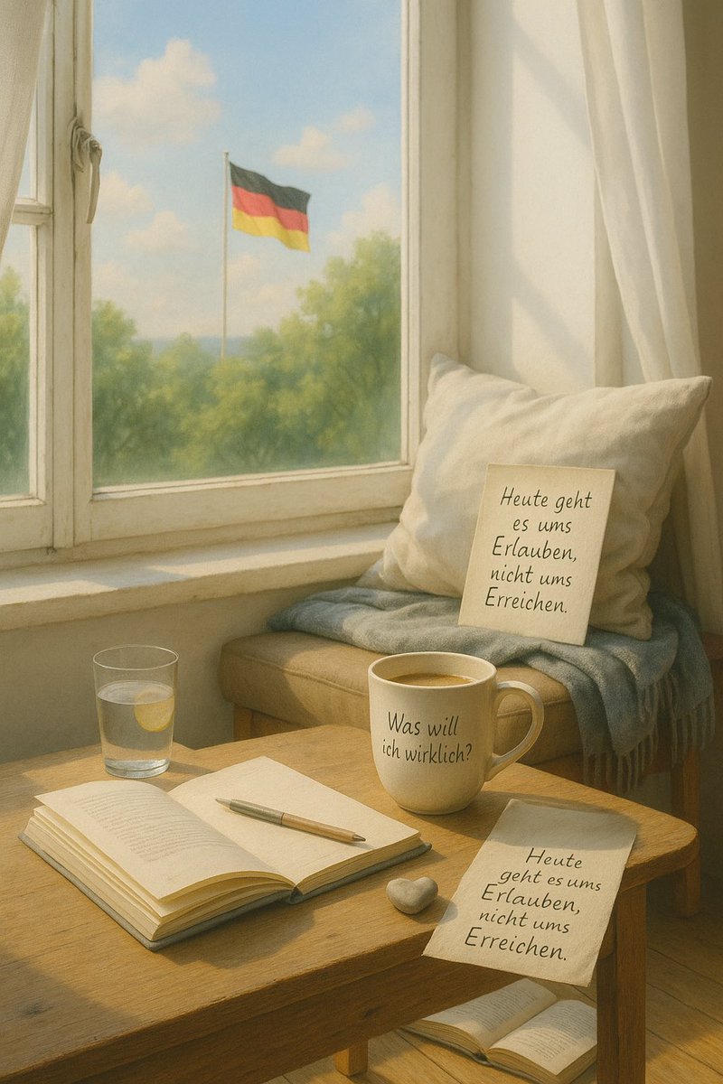Donnerstag im #Stolzmonat 
Für manche ein Feiertag,
für andere einfach nur: 
Der Tag, an dem die Welt leiser atmet.

Heute fühlt sich an wie der Moment,
wenn du das Handy weglegst und plötzlich wieder hörst, wie deine Gedanken klingen, wenn niemand scrollt.
Es ist kein Tag fürs