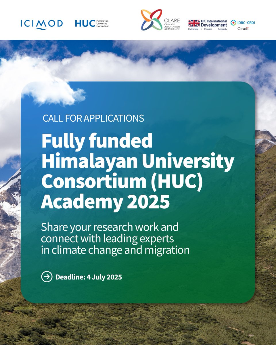 Climate change and #migration are reshaping lives across the #HinduKushHimalaya (HKH) region. Climate impacts and risks are transforming livelihoods and driving migration, while migration itself is influencing the resilience and adaptive capacity of communities. Despite growing