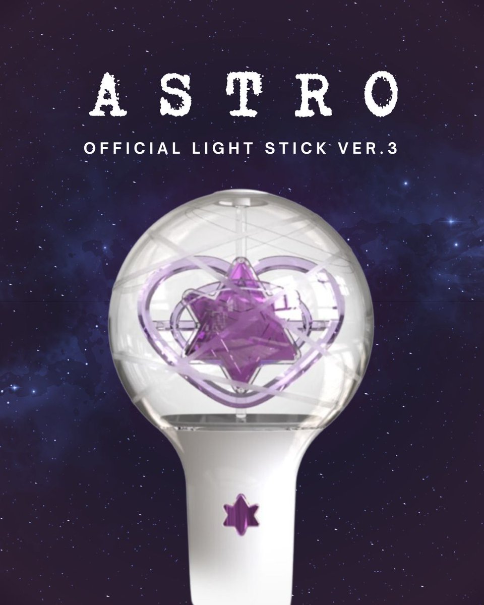 🌟新商品情報！

■ASTRO OFFICIAL LIGHT STICK VER.3が入荷！
サイズ：100 x 100 x 240(mm)
ぜひ手に入れて、ASTROの応援を盛り上げましょう！

詳細は以下のリンクをチェック！
kstarpark.com/items/106467977

#ASTRO #ペンライト #アストロ #推し活 #KPOP