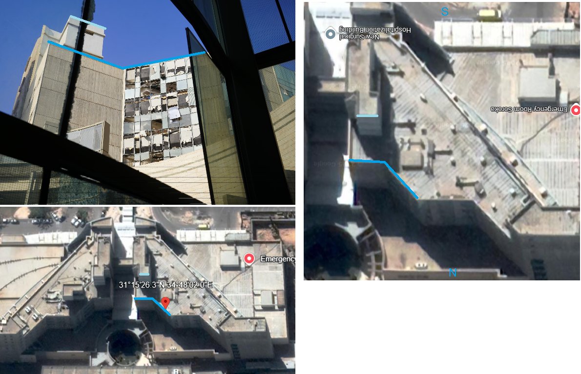 Damage at the Soroka Medical center after a ballistic missile hit.
31.257316, 34.800565
<a href="/GeoConfirmed/">GeoConfirmed</a>
Corrections welcome