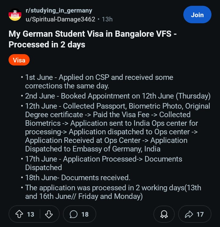 fallblue's tweet photo. It’s honestly heartbreaking. Students in 🇮🇳 Bangalore are getting German visa appointments in days. while in Delhi, we’ve been stuck for months, checking daily, losing sleep, losing hope.
We’re all chasing the same dreams. Why such unequal treatment?
@GermanyinIndia @AmbAckermann https://t.co/3sh6OucBia