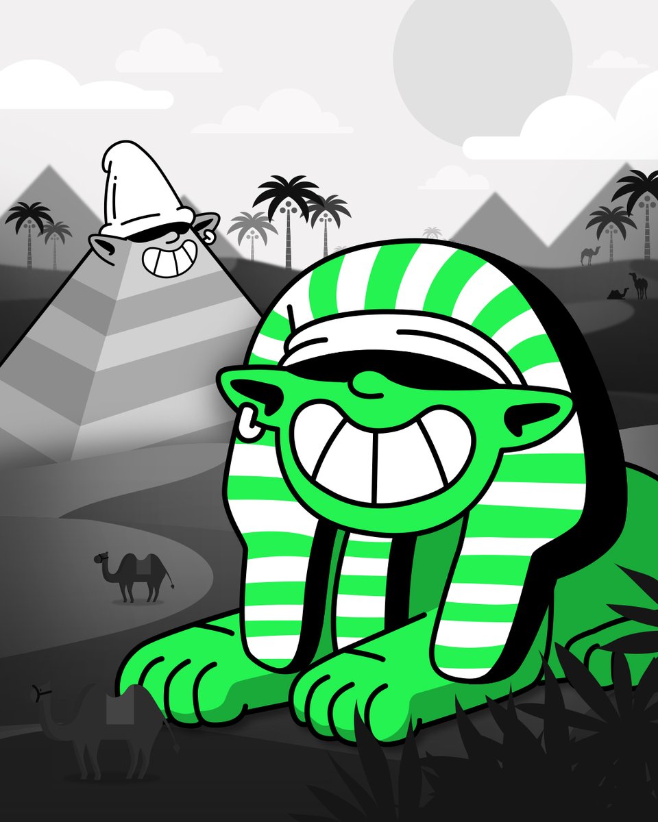 LFGOB_gObY's tweet image. The real reason the pyramids were built🐫