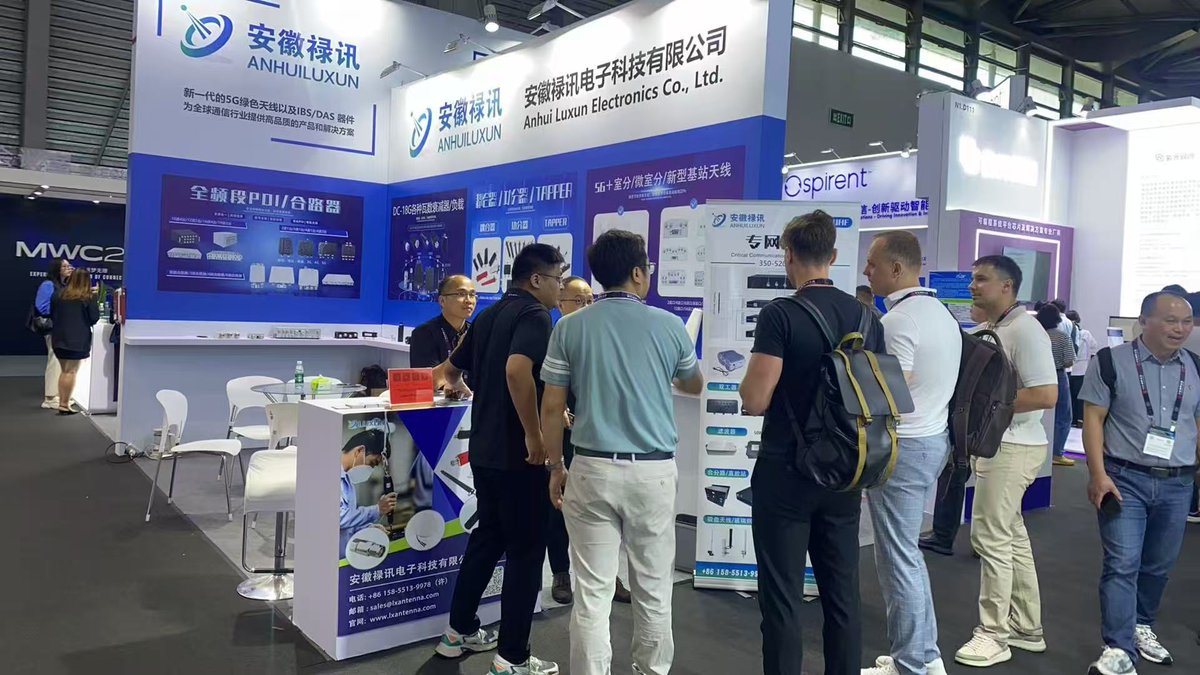 lxantenna's tweet image. MWC Shanghai 2025 🇨🇳 | Booth N1.B110-4
Come take a look! 👀
Lots of great conversations &amp;amp; strong interest in our antenna solutions.
Thanks for visiting Luxun!
📬 sales@lxantenna.com
🌐 lxantenna.com
#MWCShanghai2025 #Luxun #AntennaSolutions #WirelessInnovation #Telecom