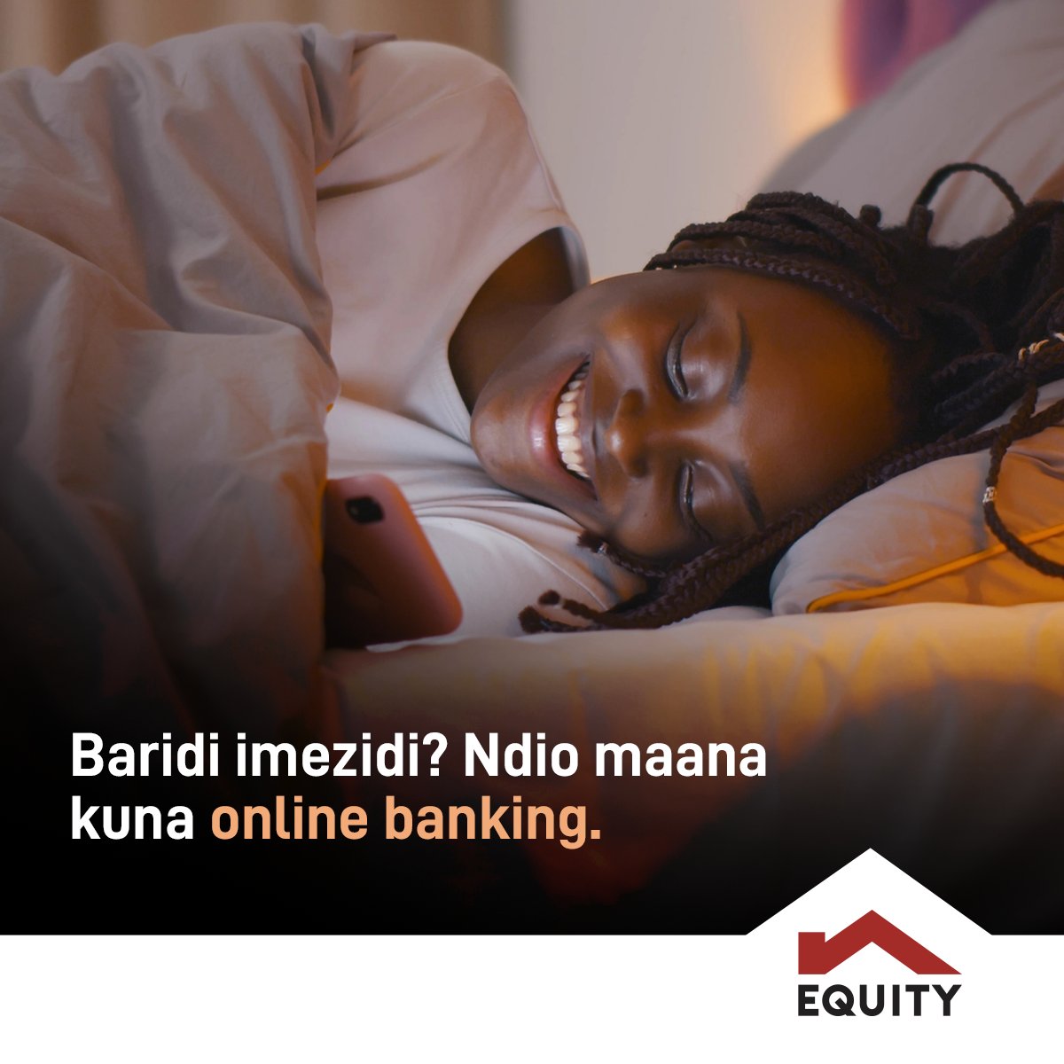KeEquityBank's tweet photo. Baridi imezidi?
Sort your bills or make payments without leaving your blankets.
Just dial *247#, use Equitel or Equity Mobile App.
#EquityMobileApp #Equitel #EquityBank https://t.co/k1BDdb6EZv