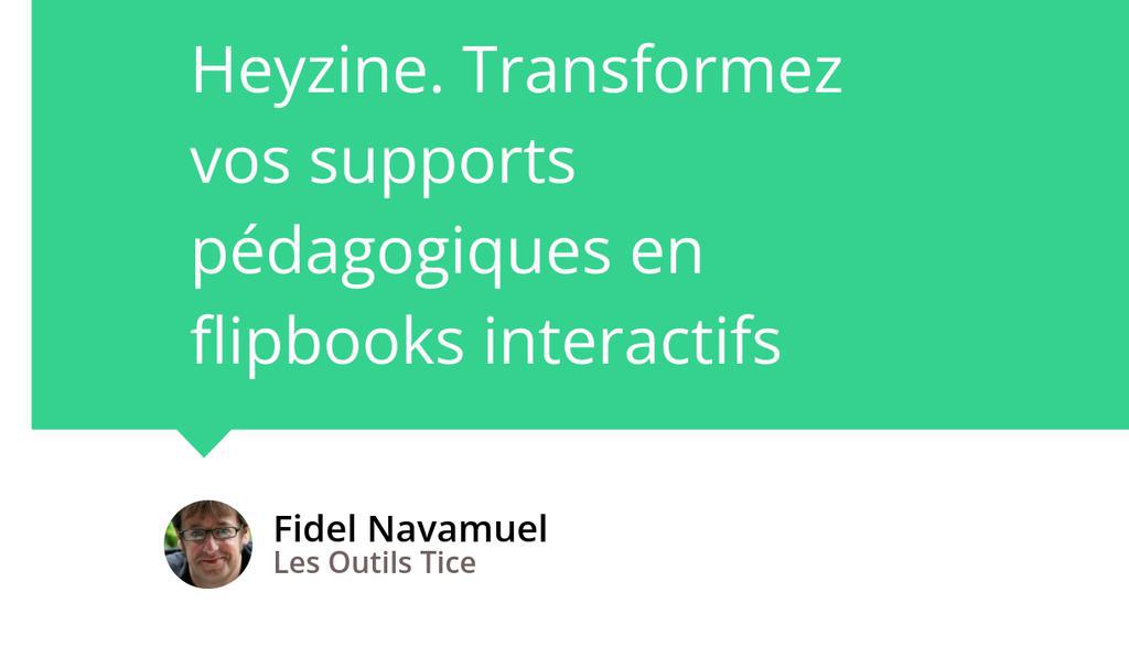 outilstice's tweet image. Heyzine propose une conversion gratuite de PDF en flipbook sans publicité ni filigrane, permettant de partager ou d'intégrer le flipbook avec son propre style sans frais.

Read more 👉 lttr.ai/Afbq1

#interactif #flipbook