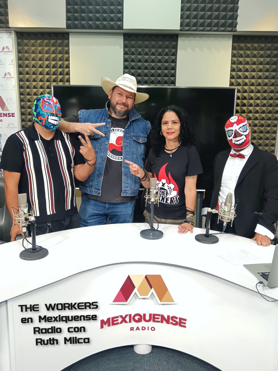 youtu.be/-tO_hLAuVTw?si… link de la entrevista🎙️ con la banda de surf🎥 THE WORKERS 💥en <a href="/MexiquenseR/">Mexiquense Radio</a> con #ruthmilca 💥 salud❗