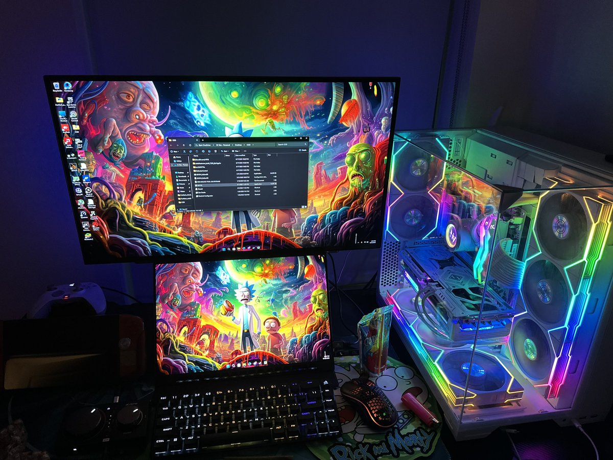 Sitotank's tweet image. My 9070xt Build🔥🔥🔥🔥🔥🔥🔥🔥