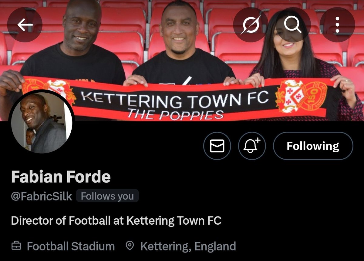 RayMundoFutbol's tweet image. Director of Football at @KetteringTownFC Fabian Forde (@FabricSilk) takes the mike on the @RayMundoFutbol podcast today to reflect on a season of nearly and look forward to a season of 👍🏻

Spotify:open.spotify.com/episode/6OJUNE…

Apple Podcasts:podcasts.apple.com/gb/podcast/ray…

And more,