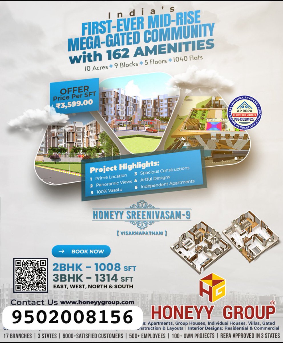 T0306Satish's tweet photo. Smart homes for smart families built with trust, priced with care. Project located where life grows and comfort flows. It’s not just a project, it’s your future address!

Know more about the project at the link below:
https://t.co/dSC0RPewwW, contact us at 9502008156 https://t.co/HdXiLPrHVw