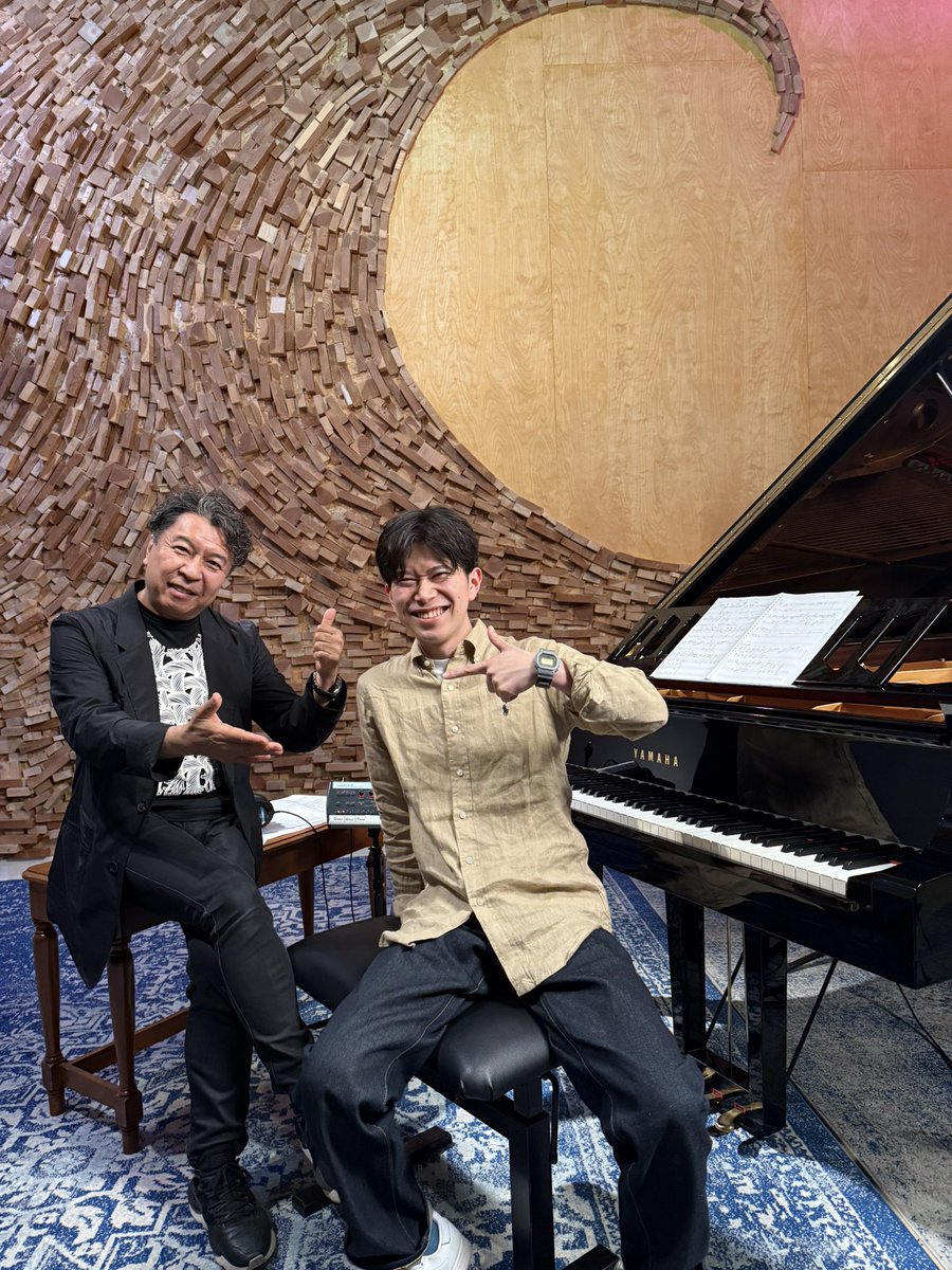 Kento Tsubosaka 壷阪健登 (@mitsumimiusagi2) on Twitter photo I’ve finished recording my second album.
I’m truly grateful for this wonderful opportunity. Stay tuned....!!
<a href="/OzoneMakoto/">makoto ozone</a>
2枚目のアルバムの録音をNYで終えました。素晴らしい機会に感謝いたします。
すごいのが録れてしまいました…❤️🔥🙏詳細はまた追って…………。 I’ve finished recording my second album.
I’m truly grateful for this wonderful opportunity. Stay tuned....!!
<a href="/OzoneMakoto/">makoto ozone</a>
2枚目のアルバムの録音をNYで終えました。素晴らしい機会に感謝いたします。
すごいのが録れてしまいました…❤️🔥🙏詳細はまた追って…………。