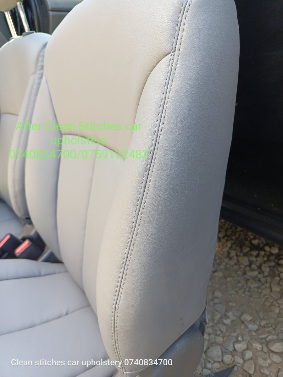 CleanUpholsters's tweet image. Fresh upgrade! We’ve reupholstered pickup seats with sleek greyish checkered synthetic leather—clean, durable, and built to last. Quality work by Clean Stitches! #CarUpholstery #CleanStitches