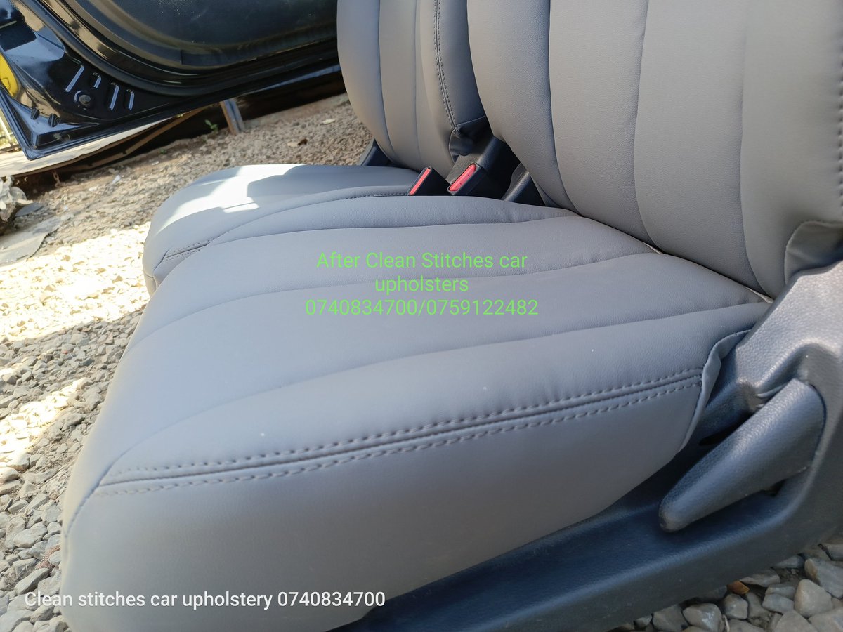 CleanUpholsters's tweet image. Fresh upgrade! We’ve reupholstered pickup seats with sleek greyish checkered synthetic leather—clean, durable, and built to last. Quality work by Clean Stitches! #CarUpholstery #CleanStitches