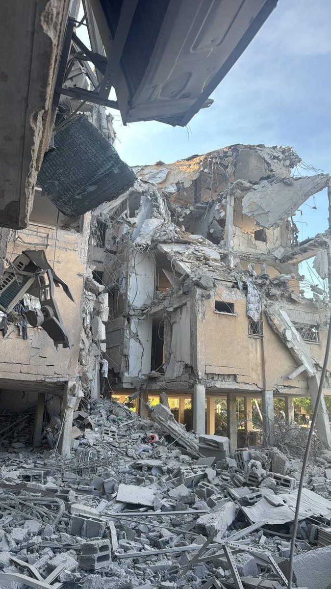 This is central Israel, after a direct hit by an Iranian ballistic missile.

Now heaven forbid, can you imagine it was a nuclear warhead? This only underscores Israel was 💯 per cent justified in going after Iran’s nuclear weapons program.
