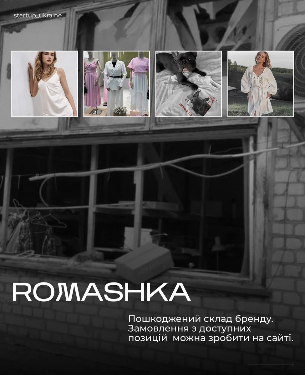 A series of Ukrainian clothing brands have had their facilities struck by Russian attacks and much of the fabric for new collections were destroyed. Obviously this could bankrupt some of these boutique brands - some have already gone under. Sharing the list here.

Buy Ukrainian!