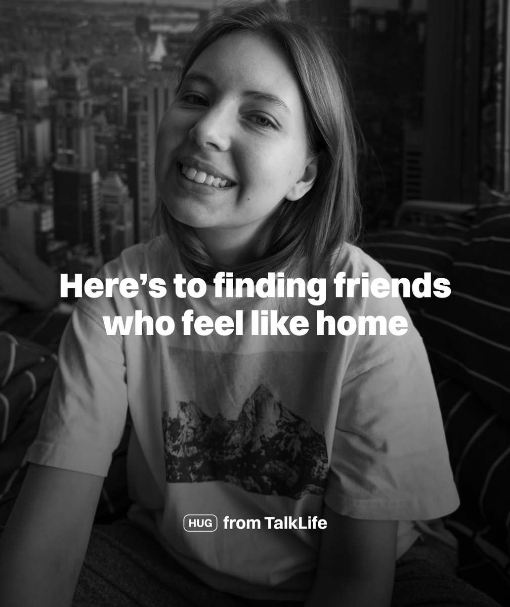 TalkLife tweet media