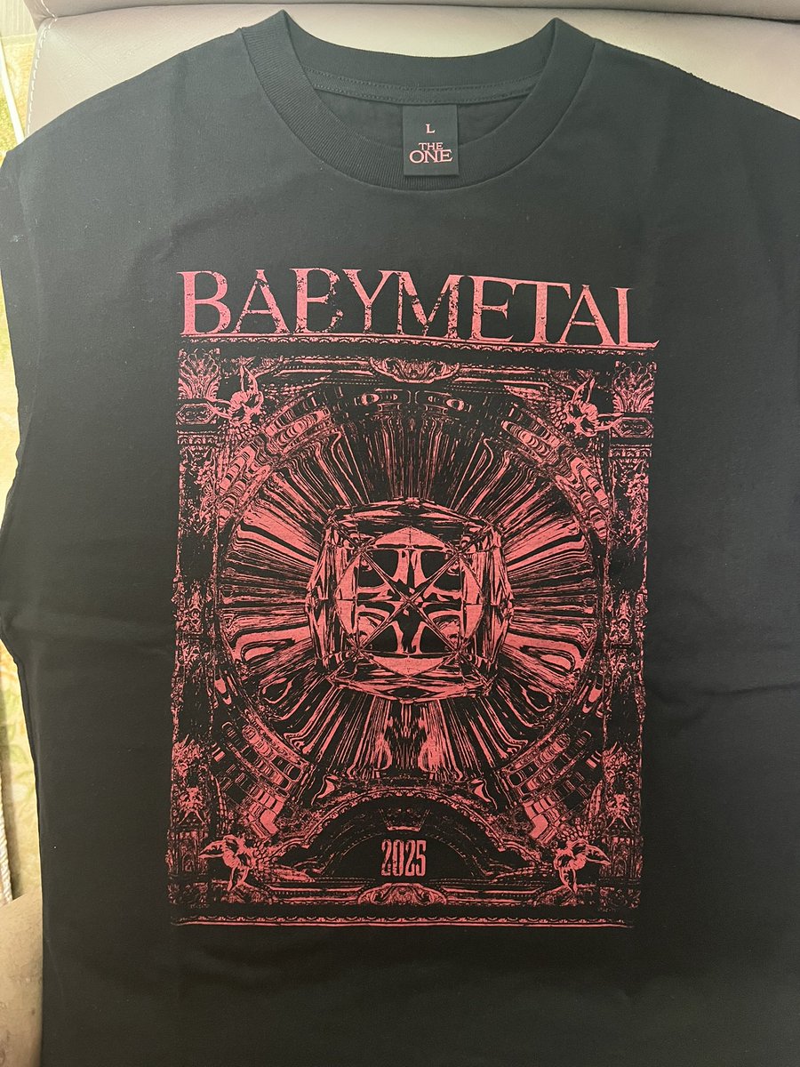 aminmetal11's tweet photo. やっとA!SMARTから届きました📦紅もカッコいいね❤️
#BABYMETAL
#THEONE2025 https://t.co/xh8mQFjJvU