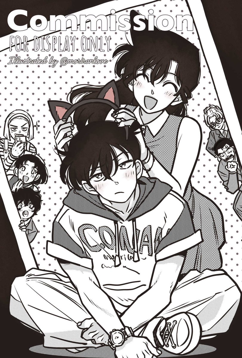 moriranlove's tweet photo. The girl and her kitty🐱 
#CONAN #毛利蘭 #コナン https://t.co/Kgsu84ZvRg