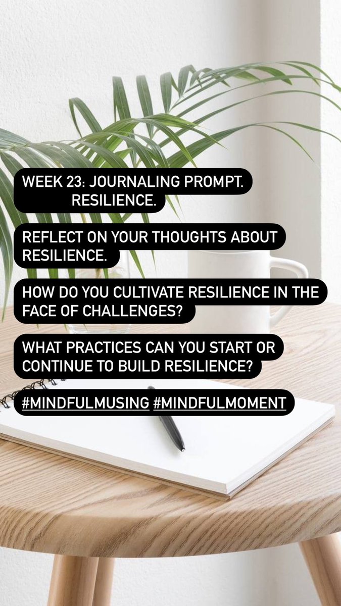 moffiescouch's tweet image. Journaling prompt for week 23 of 49. #mindfulmusing