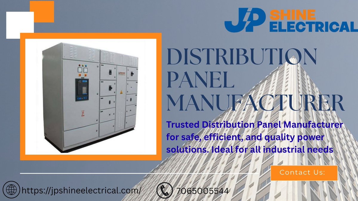 jpshineelec's tweet photo. Distribution Panel Manufacturer https://t.co/DHFDXd8eRK