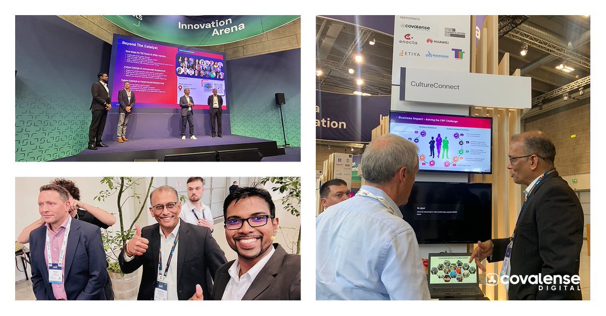 Covalensedigi's tweet photo. Day 2 #DTW2025: We shared how #telecominnovation boosts subscriber growth 2x, enables <100-day #MVNO launches, and cuts OPEX by 60%.

Meet our experts to discuss transformative strategies in DigitalBSS, #APIMonetisation, #CX, &amp; #AIML!

Book a meeting: https://t.co/nB1sbux40i https://t.co/opSYizkrkY
