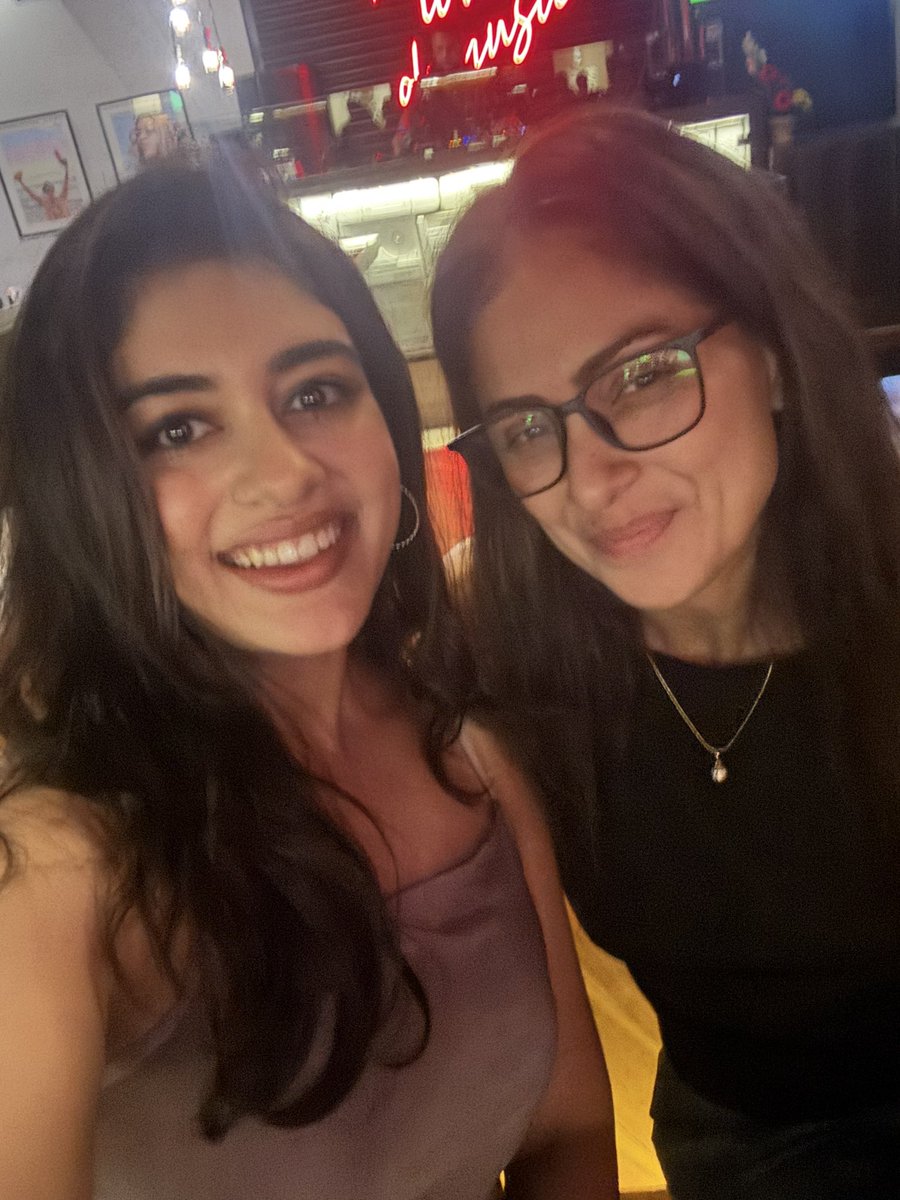 As a little girl, I remember sitting in front of the TV, completely mesmerized watching her dance, trying to mirror every graceful move, dreaming that maybe one day I could feel even a fraction of what she made me feel <a href="/SimranbaggaOffc/">Simran</a> 💙