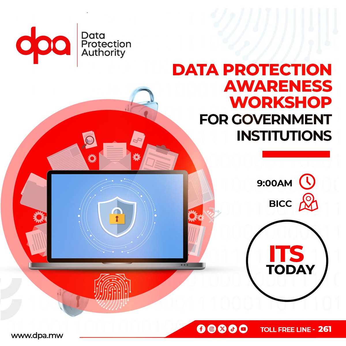 MACRAMALAWI's tweet photo. #MACRA
#USF
#mwCert
#MUUNIFundMW
#DataProtectionAuthoritymw
#QualityAffordableSecureCommunicationServices
#DigitallyTransformedMalawi
#261TollFree https://t.co/MoufFRZmSk