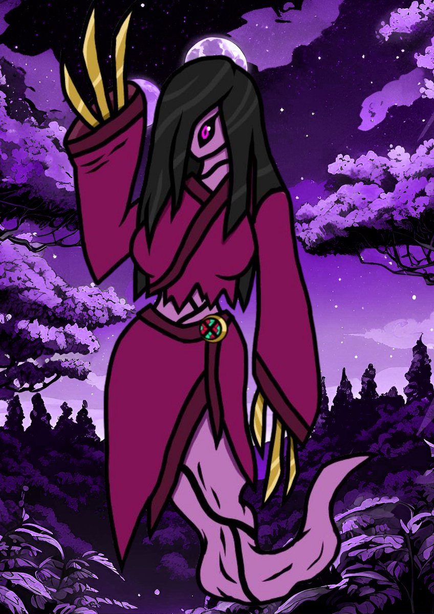 #chaquetrix #carnitrix Hela la ectonurita 
Antes/después:
De todas las aliens con el dial de rotacion del reloj ques plateado, ella es la única que lo posee de color dorado que combina con sus garras, ya que me inspire de una sacerdotisa, una yokai y una princesa