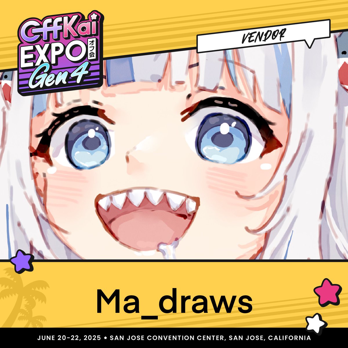 I’ll be vending at #OffKaiGen4 this weekend!!
If you are coming I hope you come by my table and say hi! :D