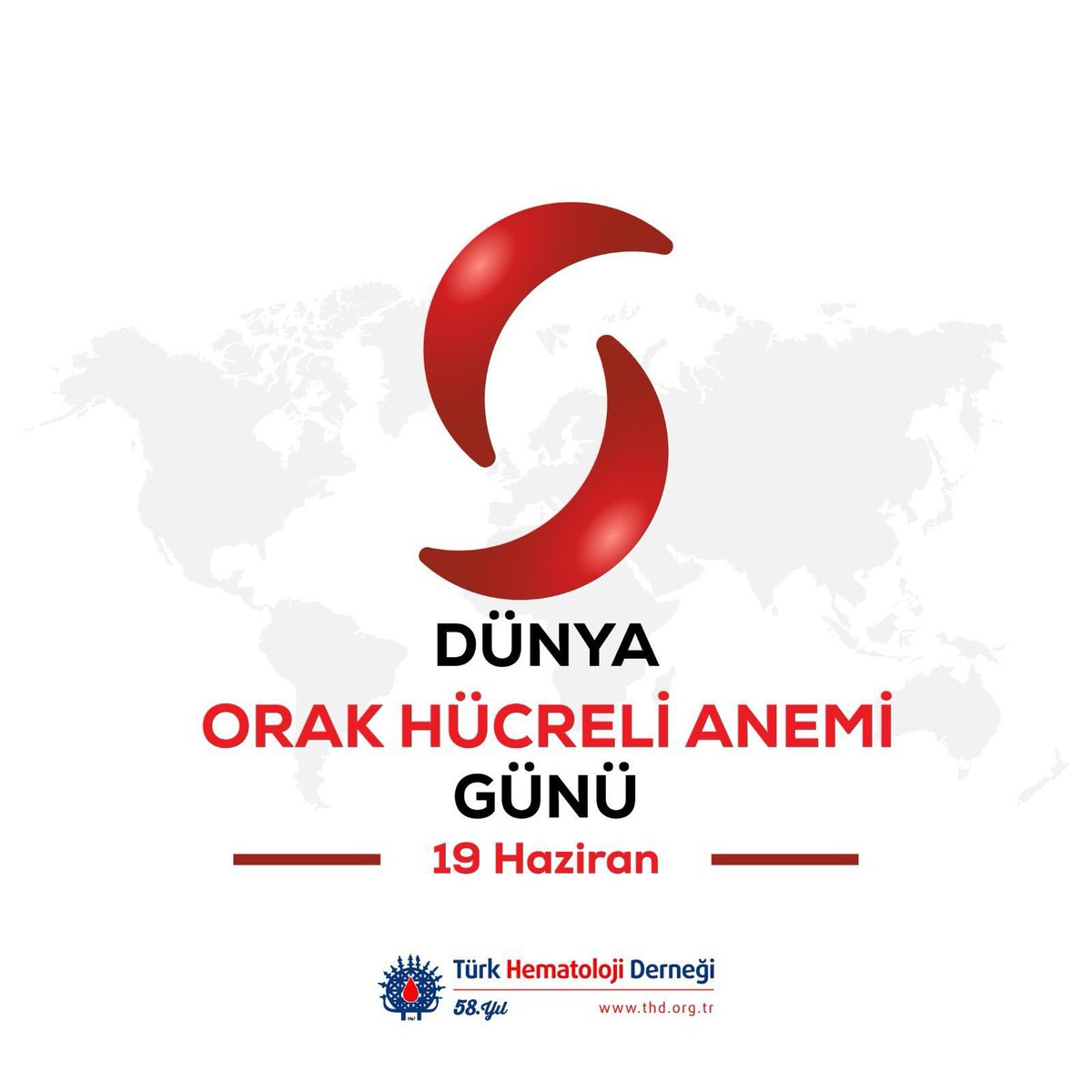 Bugün 19 Haziran “Dünya Orak Hücreli Anemi Günü”