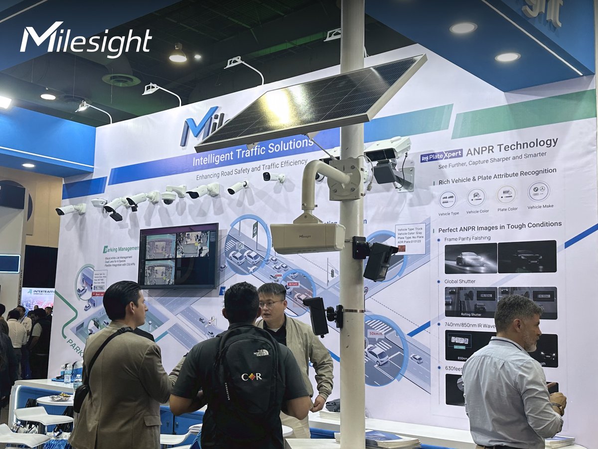 Milesight Security (@milesight) on Twitter photo ๐ฆLast day ๐๐ญ #๐๐ง๐ญ๐๐ซ๐ญ๐ซ๐๐๐๐ข๐๐๐๐๐!
Catch Milesight live at Booth 122, showcasing PlateXpert, AI Traffic Analytics & 4G Solar-powered solutions.
๐๐๐ง๐ญ๐ซ๐จ ๐๐ข๐ญ๐ข๐๐๐ง๐๐ฆ๐๐ฑ | ๐๐ฎ๐ง๐ ๐๐
Come say hi before the show ends!
#Milesight #SmartTraffic ๐ฆLast day ๐๐ญ #๐๐ง๐ญ๐๐ซ๐ญ๐ซ๐๐๐๐ข๐๐๐๐๐!
Catch Milesight live at Booth 122, showcasing PlateXpert, AI Traffic Analytics & 4G Solar-powered solutions.
๐๐๐ง๐ญ๐ซ๐จ ๐๐ข๐ญ๐ข๐๐๐ง๐๐ฆ๐๐ฑ | ๐๐ฎ๐ง๐ ๐๐
Come say hi before the show ends!
#Milesight #SmartTraffic