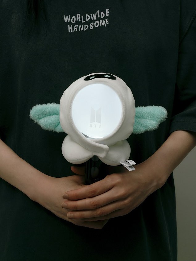 アイドル BTS Official Light Stick Cover Jin RJ Buy BTS Jin Wootteo X RJ Official Light Stick Deco Cover at