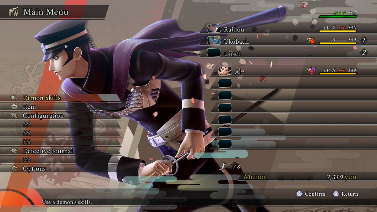 Raidou is straight aura farming in this remaster