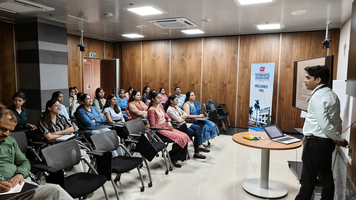 Dr. Rajesh Patidar, Oncologist, led a women’s health session at Endo Par Formulation, Pithampur.
35 employees joined the talk on early detection &amp; wellness.

Call: 0731-4206750 | 
 choithramhospital.com

#CHRC #WomensHealth #CancerPrevention #OutreachMatters