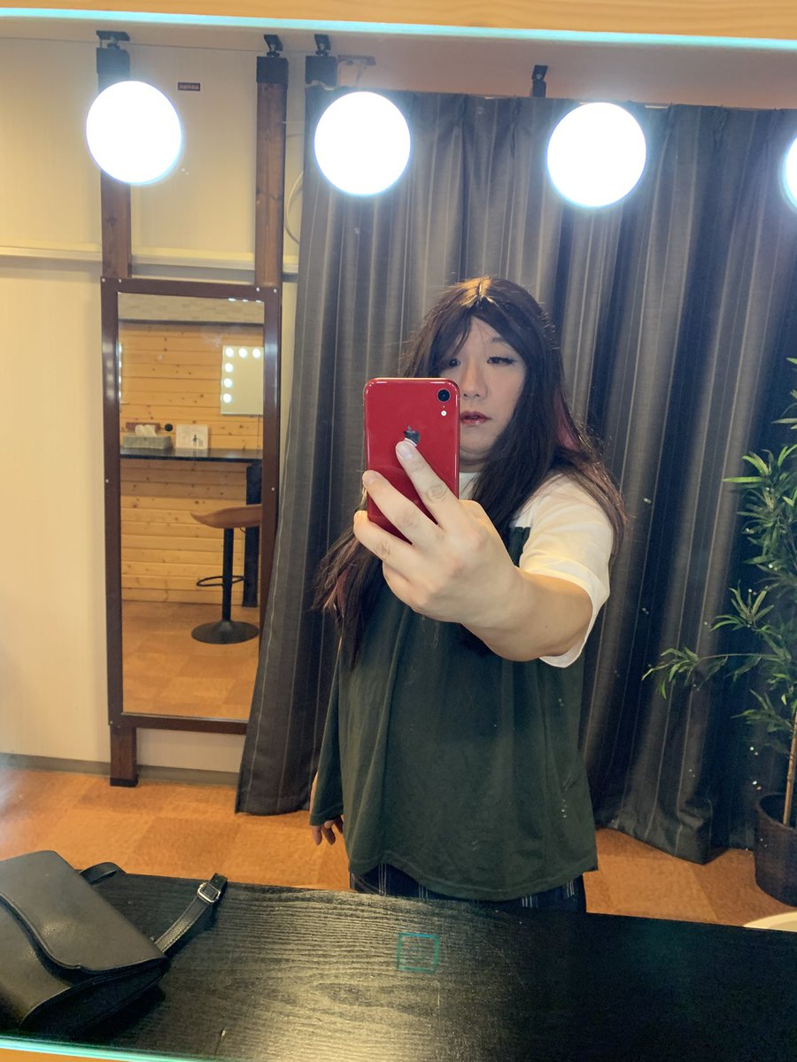 maizyosou's tweet photo. 来ちゃいましたー😍

シ��ン(  ˙-˙  )ってしてますね🥲

#通天小町
#女装 https://t.co/V3JnlejkEc