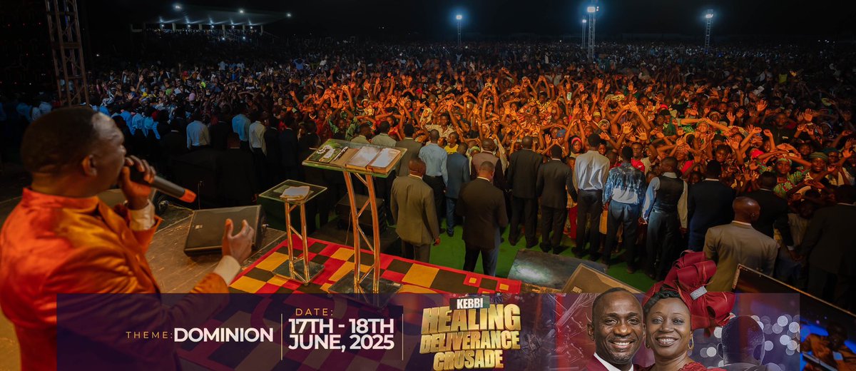 drpaulenenche's tweet photo. The wonderful people of Kebbi State gathered yesterday to receive the blessing of the Lord via His word backed up with miracles, signs and wonders at the Day 2 of the Kebbi Healing and Deliverance Crusade.

Lives were transformed, souls were saved, and destinies were changed.

Pictorial excerpts of Kebbi Dominion Healing and Deliverance Crusade Day 2