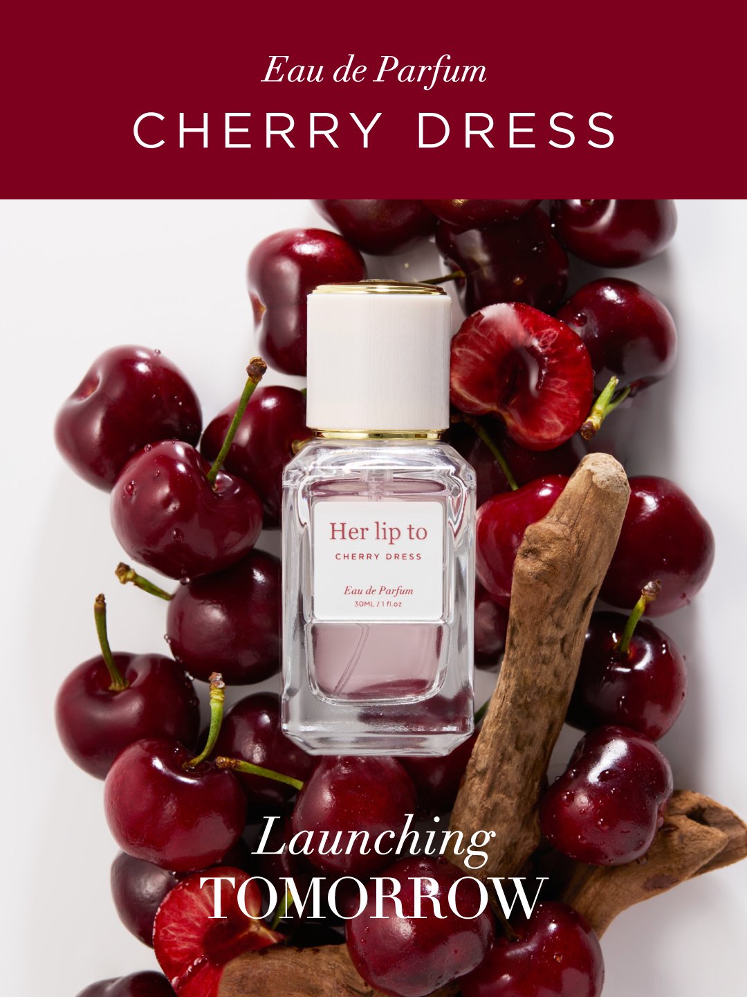 Her lip to】 Cherry Dress Eau de Parfum