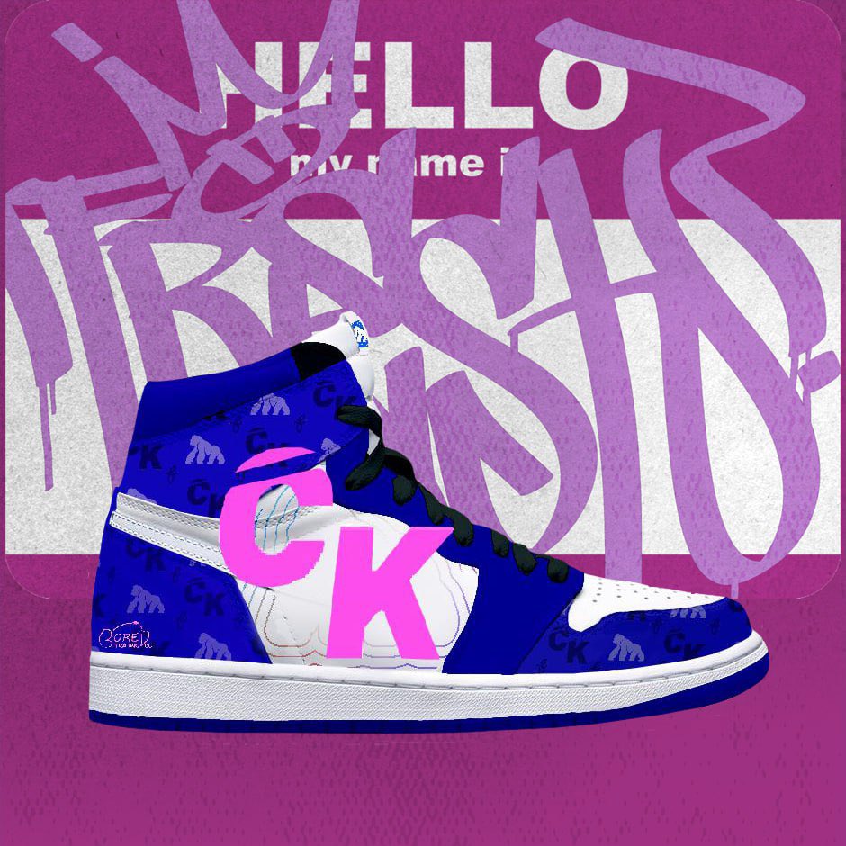 FRESHESTKICKS.ETH 👟🦍 (@freshestkicksog) on Twitter photo <a href="/apecoin/">ApeCoin</a> <a href="/Coolkicksla/">Cool Kicks LA</a> <a href="/ApeChainHUB/">ApeChainHUB</a> Here's <a href="/freshestkicksOG/">FRESHESTKICKS.ETH 👟</a> X <a href="/BoredTradingCo/">Bored Trading Co</a> collab entry for the @Apecoin X <a href="/Coolkicksla/">Cool Kicks LA</a> Design-A-Shoe Contest
We took the contest literally and are designing this actual pair of custom sneakers IRL. Special shout out to <a href="/DedosTheNomad/">DEDOS</a> for adding a special Hello slap. <a href="/apecoin/">ApeCoin</a> <a href="/Coolkicksla/">Cool Kicks LA</a> <a href="/ApeChainHUB/">ApeChainHUB</a> Here's <a href="/freshestkicksOG/">FRESHESTKICKS.ETH 👟</a> X <a href="/BoredTradingCo/">Bored Trading Co</a> collab entry for the @Apecoin X <a href="/Coolkicksla/">Cool Kicks LA</a> Design-A-Shoe Contest
We took the contest literally and are designing this actual pair of custom sneakers IRL. Special shout out to <a href="/DedosTheNomad/">DEDOS</a> for adding a special Hello slap.