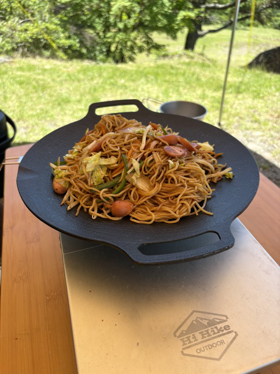 kenchanbob's tweet photo. 朝ごはんからの〜
昼ごはん

撤収完了
帰ります https://t.co/EVfZDB24lM