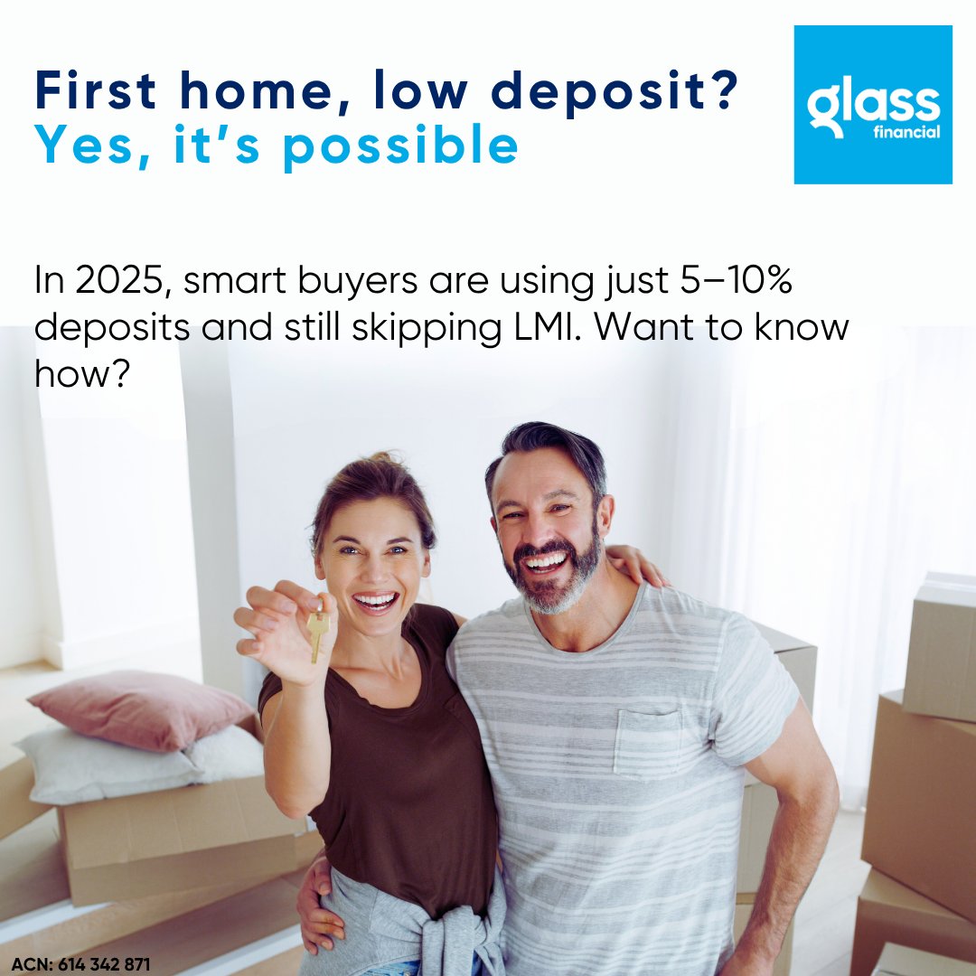 Glass_Financial's tweet photo. First Home, Low Deposit? We help first-home buyers unlock the right strategy — with access to grants, low-deposit loans, and support from real brokers

1300 245 277
info@glassfg.com.au
https://t.co/3UqYmlZUGM

#FirstHomeBuyer2025 #GlassFinancial 
#Australia  #Mortgage #HomeLoan https://t.co/BN8ZyGRsvf