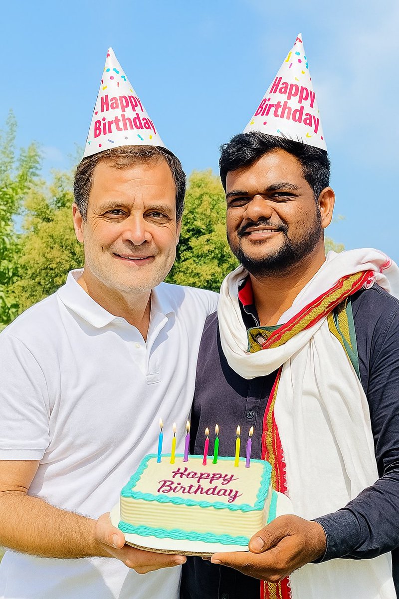 जनता के नेता, युवाओं की आवाज़ –  <a href="/RahulGandhi/">Rahul Gandhi</a> जी को जन्मदिन की हार्दिक शुभकामनाएं!
आपका संघर्ष, विचार और दृष्टिकोण हम युवाओं को प्रेरणा देता है।
जय भारत, जय संविधान। 🇮🇳🎂”

#HappyBirthdayRahulGandhi
#RahulGandhi
#YouthIcon
#CongressLeader
#