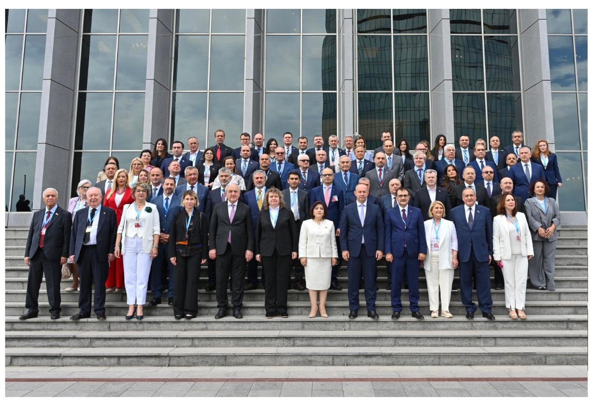 ComanescuLazar's tweet image. Addressing the 65th Plenary Session of the Black Sea Parliamentary Assembly- PABSEC( Baku 18 June 2025). The main topic under consideration in this session was “Strengthening Connectivity and Enhancing Mobility in the Black Sea region”.