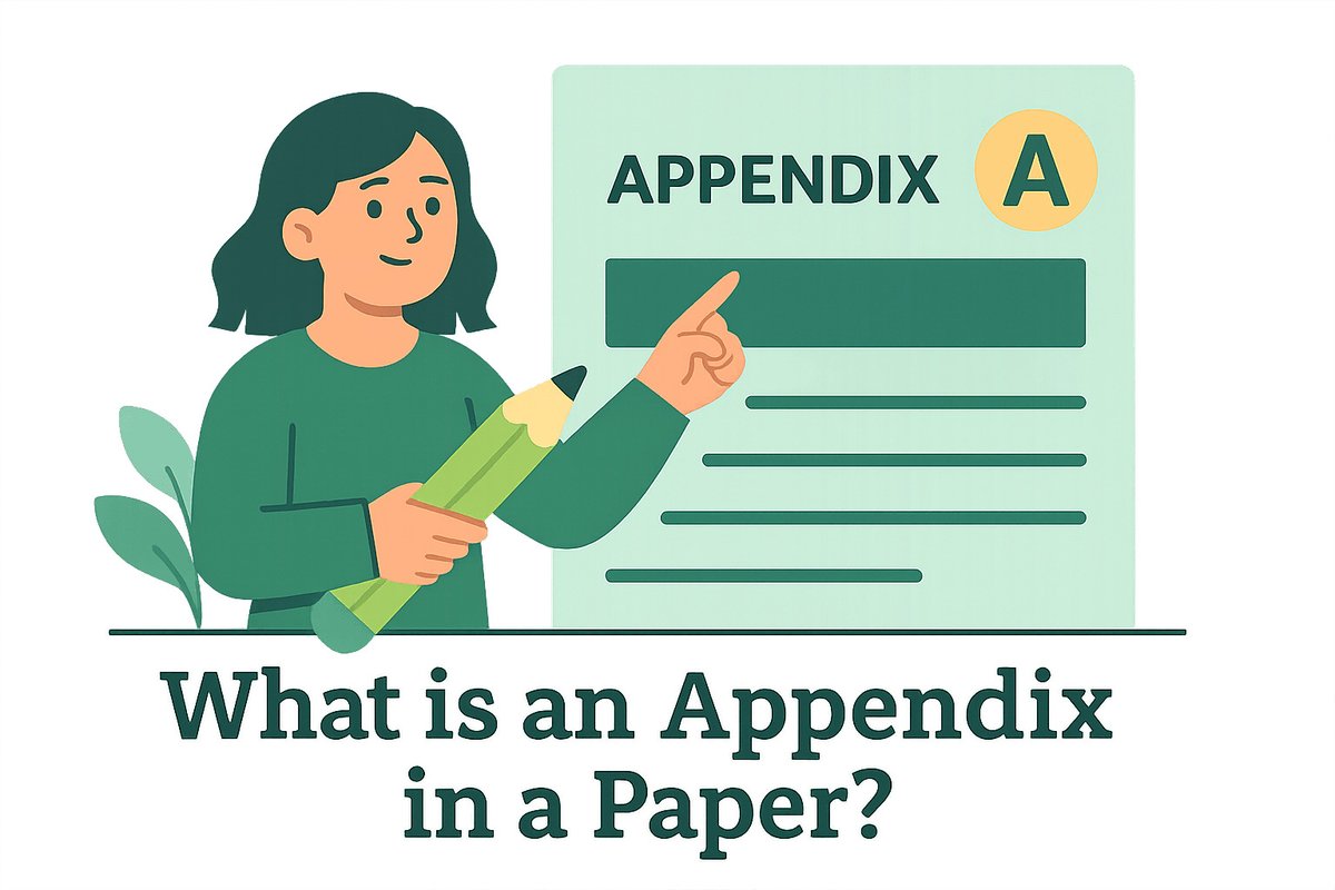 Ever wondered what goes in those extra sections at the end of academic papers? 📚 Learn about appendices - what they are, why they matter, and how to format them correctly. 

Read more: papertrue.com/blog/what-is-a…

#AcademicWriting #ResearchTips #ThesisWriting