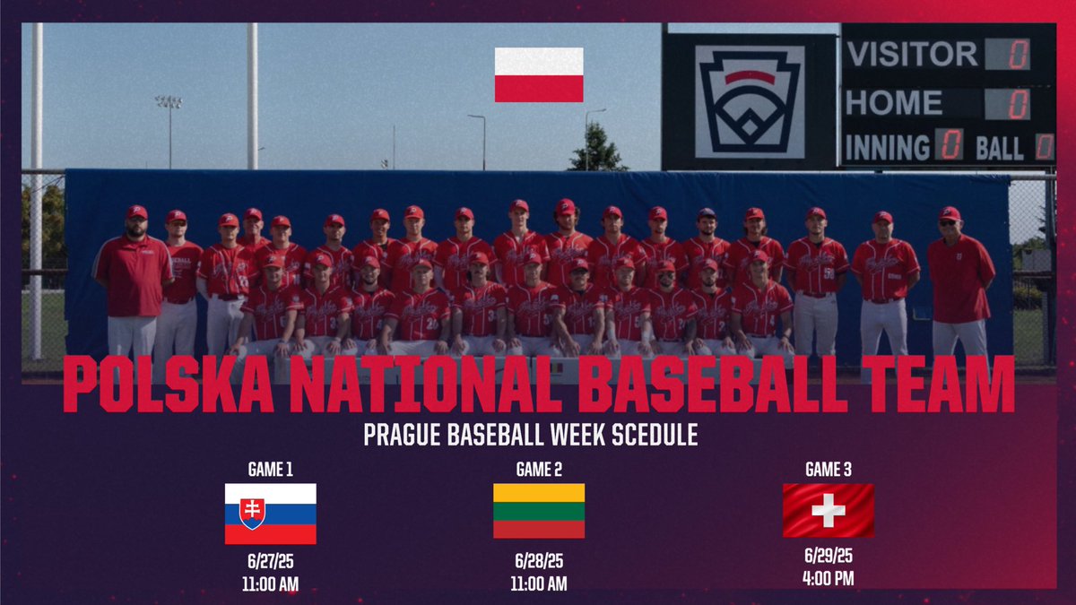 Polska National Baseball tweet media