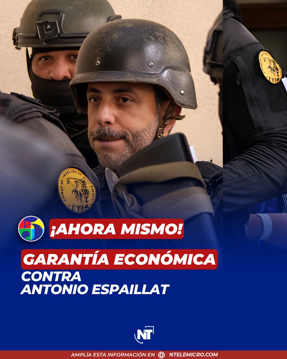 Noticias Telemicro on X: "La jueza Fátima Veloz, titular del Décimo Juzgado de Instrucción del Distrito Nacional, impuso una garantía económica de 50 millones de pesos al empresario Antonio Espaillat y a