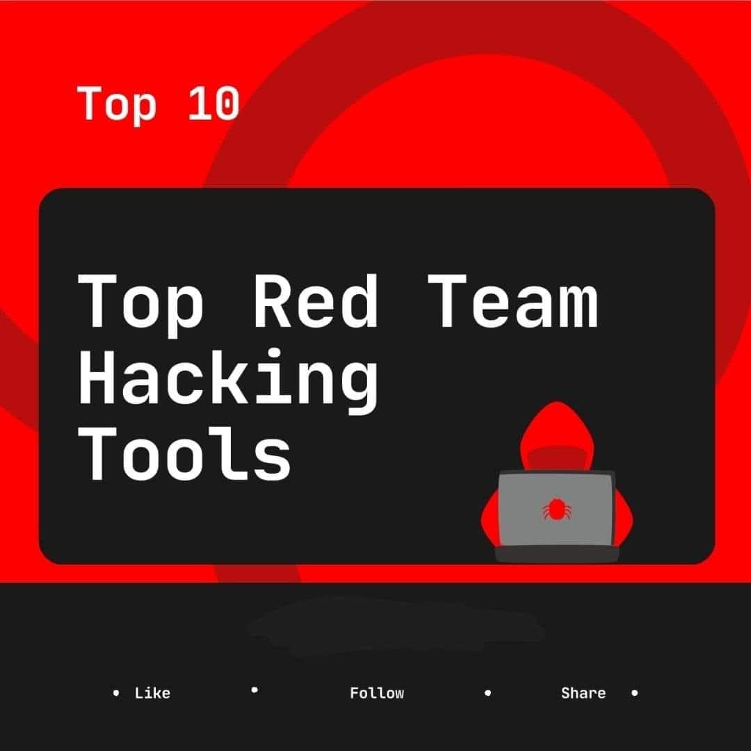 Anastasis_King's tweet image. 🔴⚔️ Top Red Team Hacking Tools: Simulate, Exploit & Bypass Defenses 🧠💣
#RedTeam #RedTeamTools #CyberSecurityTraining #EthicalHacking #PenetrationTesting #InfoSec #OffensiveSecurity #EducationOnly #AdversarySimulation #PostExploitation #C2Frameworks