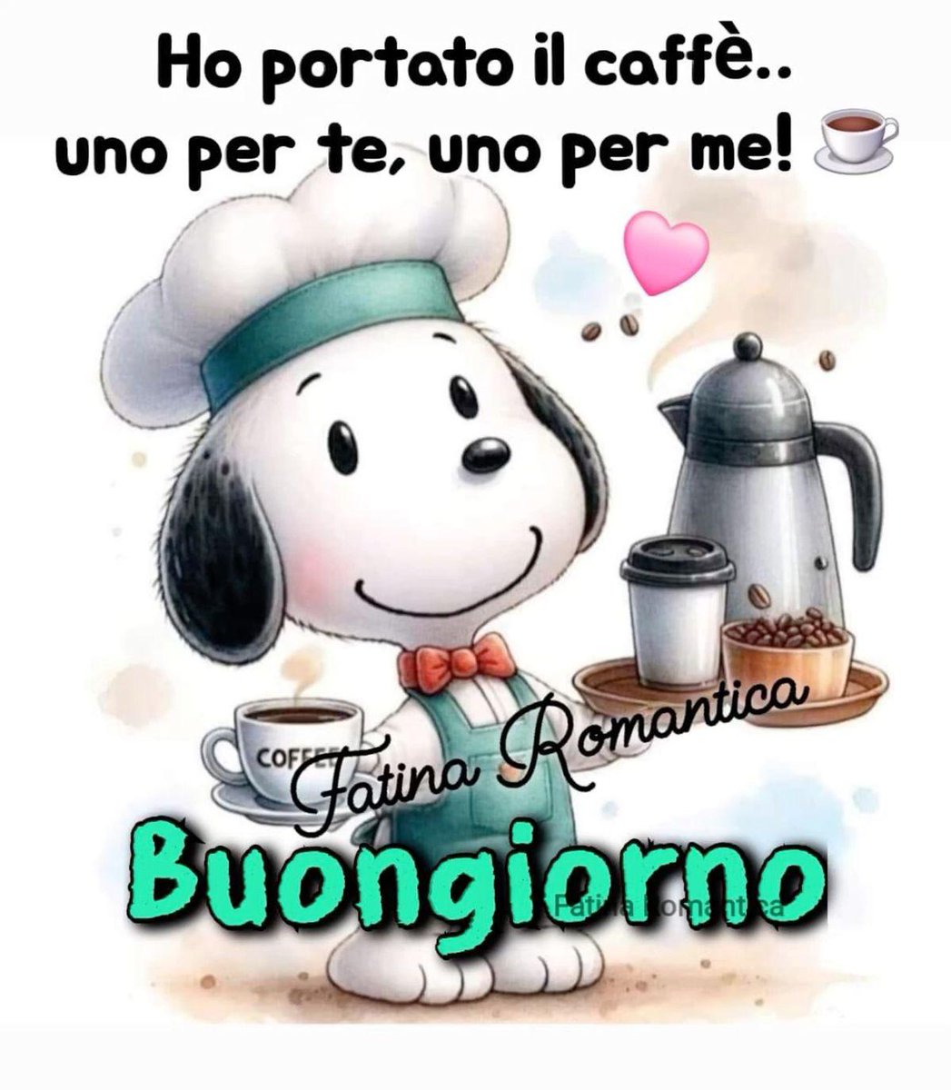Buongiorno e buon giovedì