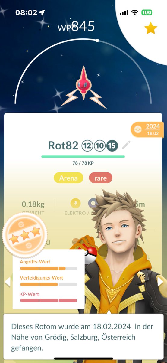 rpatzner67's tweet photo. @ImAnotex @PokemonGOHubNet Same 😁 And also an „Österreicher“ , but this will not get my Bottlecap but my Zygarde https://t.co/E8RofCbHmw
