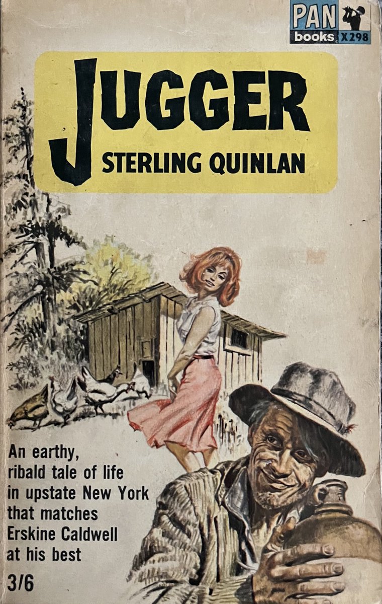 Jugger by Sterling Quinlan (Pan X298, 1964). #Jugger #SterlingQuinlan #1960s #book #books #Paperback #cover #coverart #artwork #PanBooks #PanBook