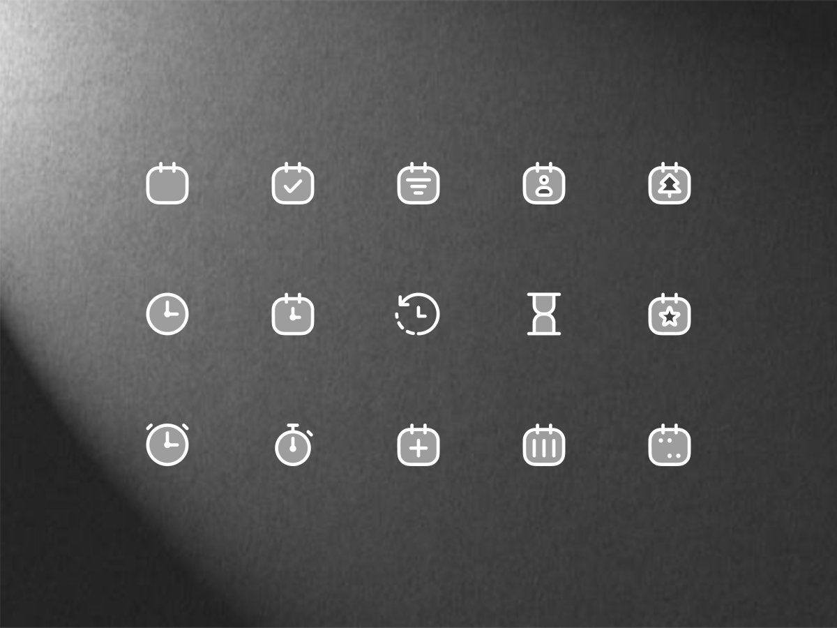 iconstica's tweet photo. Duotone Calendar &amp; Time Icons – Organized and Stylish for Scheduling.
Explore now at https://t.co/8hCh80cfU1 🗓️✨ https://t.co/OLKNBAosnT