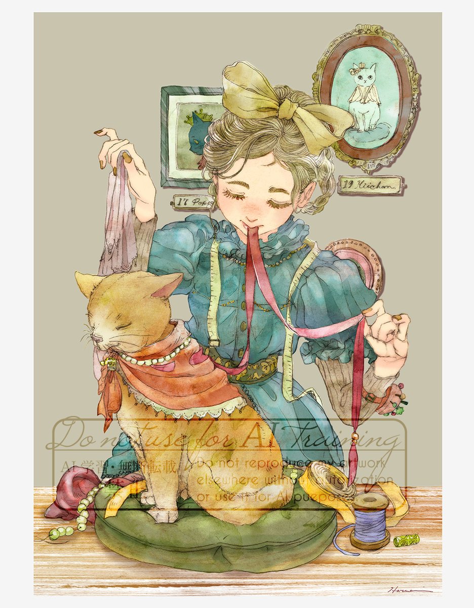 「」|渡邊 春菜のイラスト